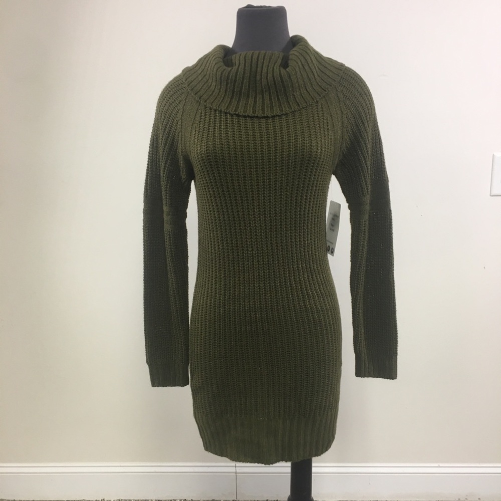 Full Circle Trends Cowl Neck Sweater Tunic
